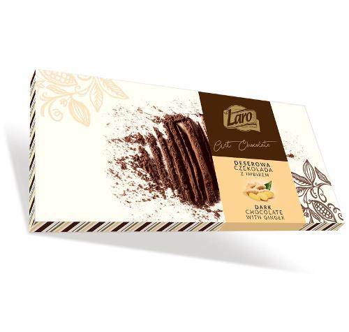 Dark chocolate with ginger 90g