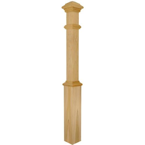 Newel Post Style Installation