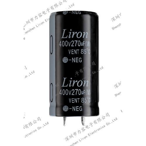 400V 85 centigrade standard snap in type aluminum electrolytic capacitor