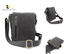 R Roncato Vintage Leather Shoulder Bag (46.66.46)