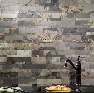 Self Adhesive Flexible Veneer Natural Stone Panels