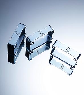Sheet steel brackets for electrical applications