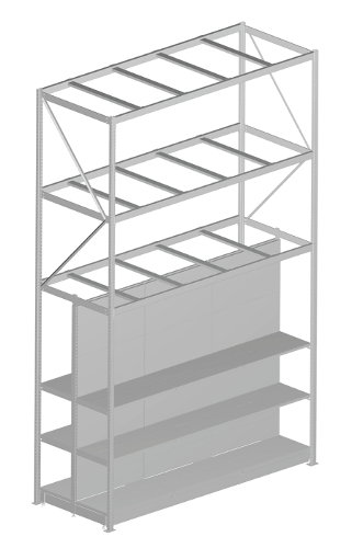 Modular shop rack systems & instore interior shelving design