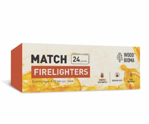 Ecological Match Firelighters for Barbeque, BBQ Lighters