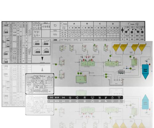 Anodized aluminum mimic panels