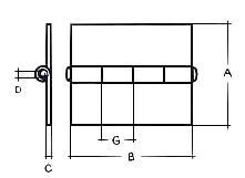 Short Hinges - Art. 1280/1