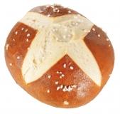 Pretzel roll, handcut