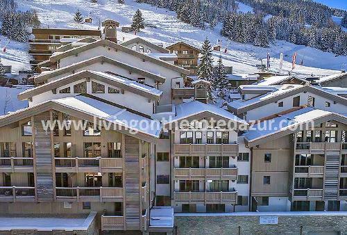 Luxury apartments for sale in downtown Courchevel