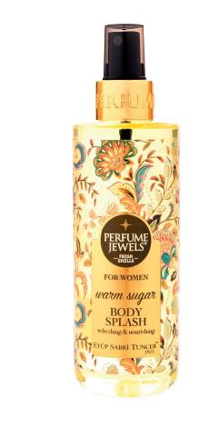 Perfume Jewels Warm Sugar Body Splash 250 ml Pet Bottle