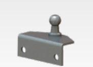 Ball Bracket - Z Shape B12022