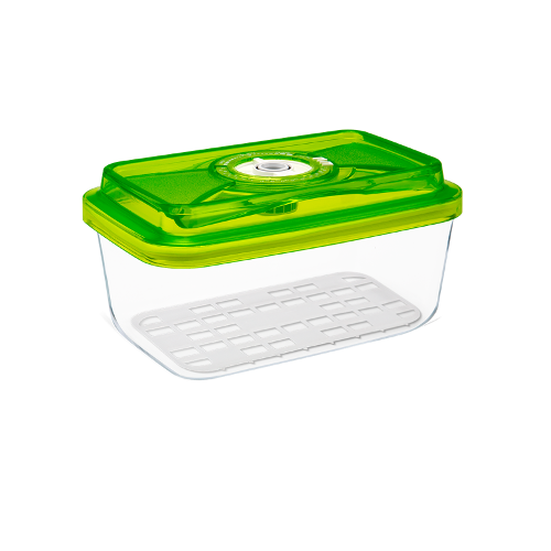 VacSy® Glass Container 12 x 20 x h. 8 cm, 1.5 l