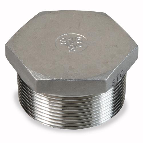 1/8″ BSP HEX PLUG 316 (CAST)