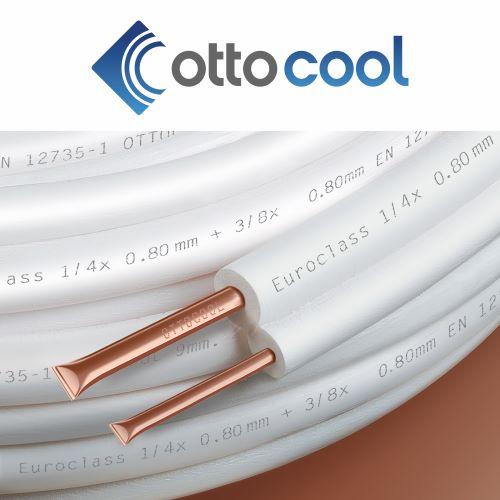 Twin PE White Insulated Copper Tube