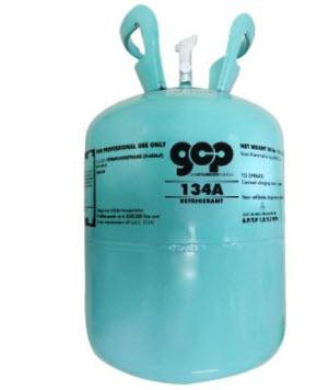 99.95% Purity 13.6kg/30lbs Disposable Cylinder Freon 134A Refrigerant Gas R134A