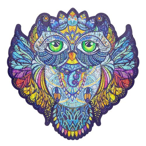 Beautiful Owl Wooden Puzzle