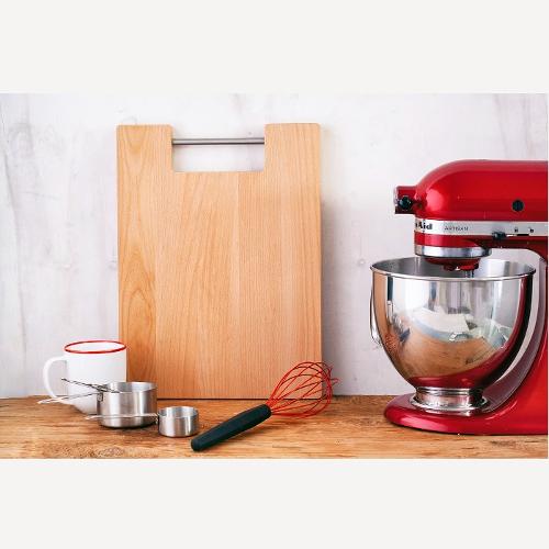 Beech Cutting Board With Inox Handle