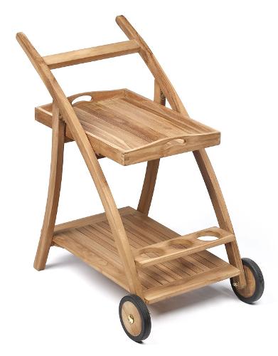 Teak Garden Trolley