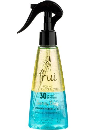 Transparent sun protection spray SPF 30 Frui, 150 ml