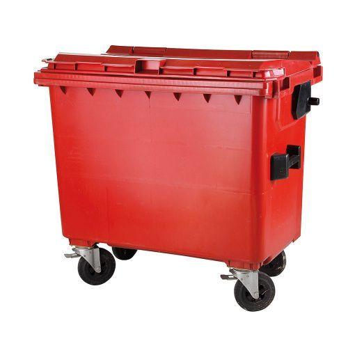 Plastic container 770 flatid red