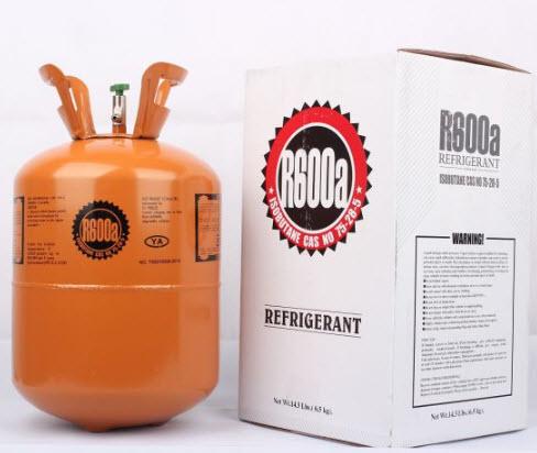 Environment Friendly Isobutane R600A In 6.5kg Disposable Cylinder