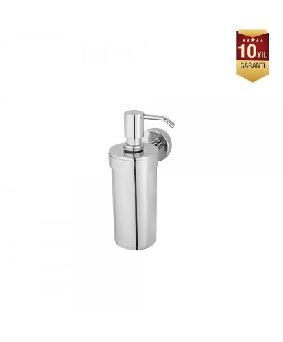 Lavella dolphin liquid soap dispenser metal stainless chrome -2854