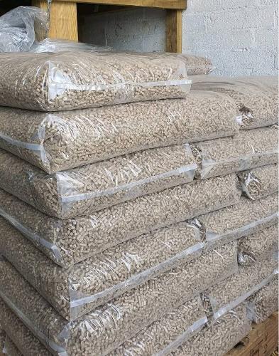  Pine Wood Pellets In 15kg Bags