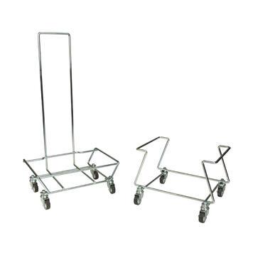 Basket Stacking Trolley with handle