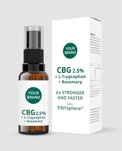 TINY CBG 2.5% + L-Tryptophan + Rosemary