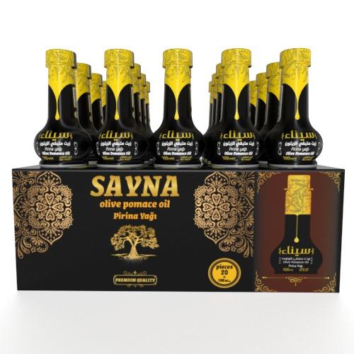 SAYNA OLIVE POMACE OIL ⭐(100 ML*20 PET BOTTLE)