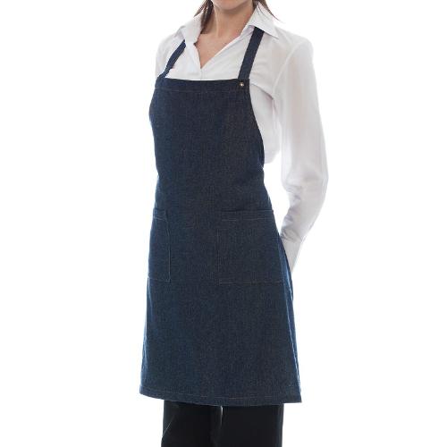 Denim chest apron - Unisex