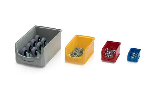 Plastic storage boxes