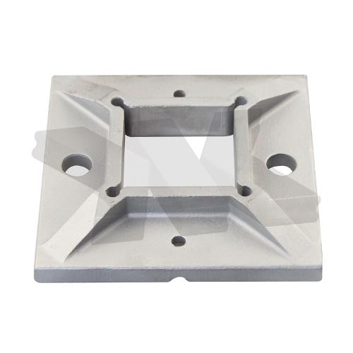 Baluster flange plate, square