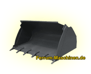 Standard bucket for Ferrum DM yard loader / wheel loader