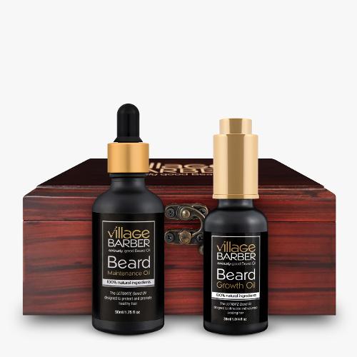 Village Barber Beard Oil Presentation Set