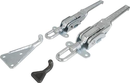 Adjustable latches heavy-duty version