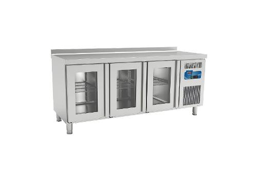 COUNTER TYPE REFRIGERATORS WITH GLASS DOORS