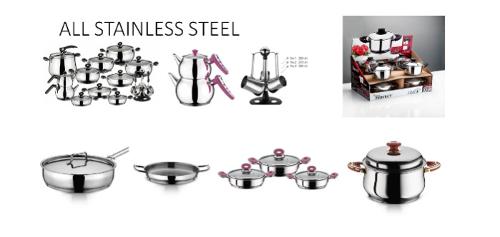 STAINLESS STEEL COOKERS