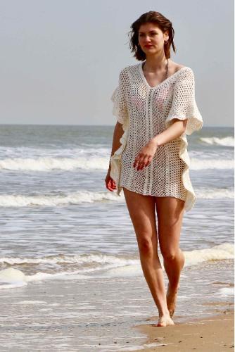 Crochet kaftan