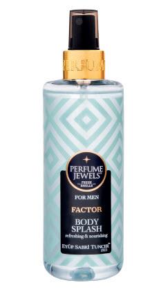 Perfume Jewels Factor Touch Body Splash 250 ml Pet Bottle