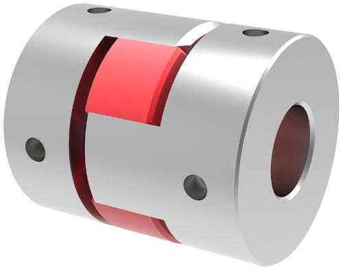 Miniature elastomer coupling MJT