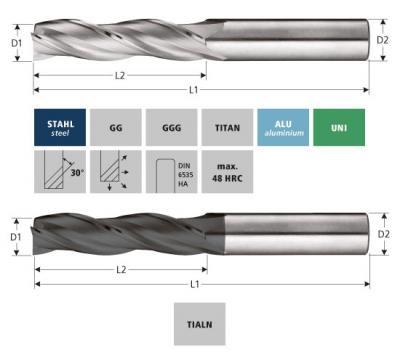 Milling Tools: for steel