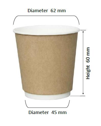 4 Oz Dw Cup Kraft