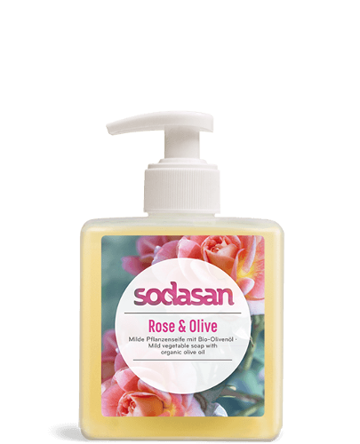 Sodasan Liquid Soap Rose & Olive