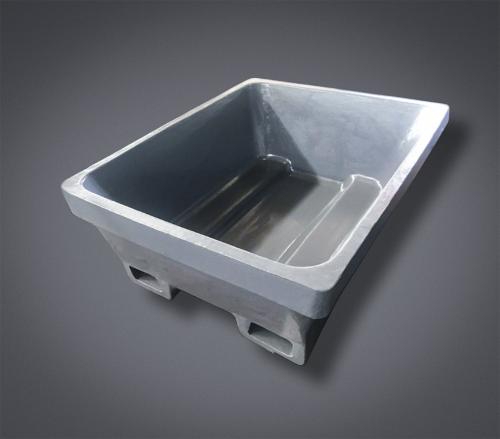 Skim Pan, Sow Molds, Dross Pan, Slag Pan, Skim Pots, Slag Crucible for Aluminum