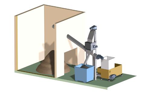 Magnetic separator for holdings