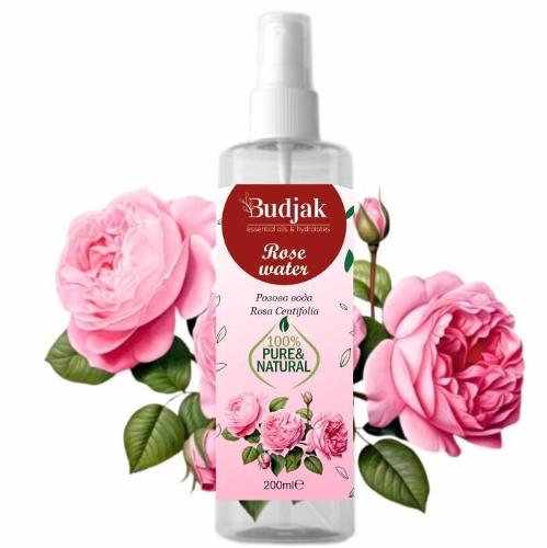 Floral water from Rosa Centifolia (Rosa Centifolia) 200 ml.