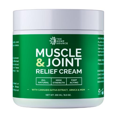 Hemp massage cream