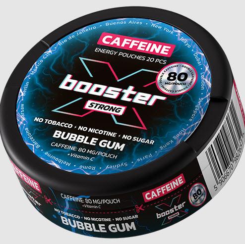 X-Booster Bubble Gum 80 mg