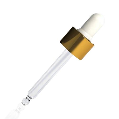 ALU Gold Day Assembled Dropper – 20 ml, White Teat