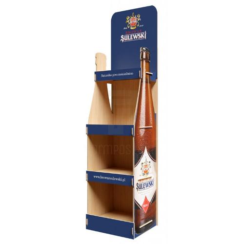 Plywood Display Stand for beer producer 